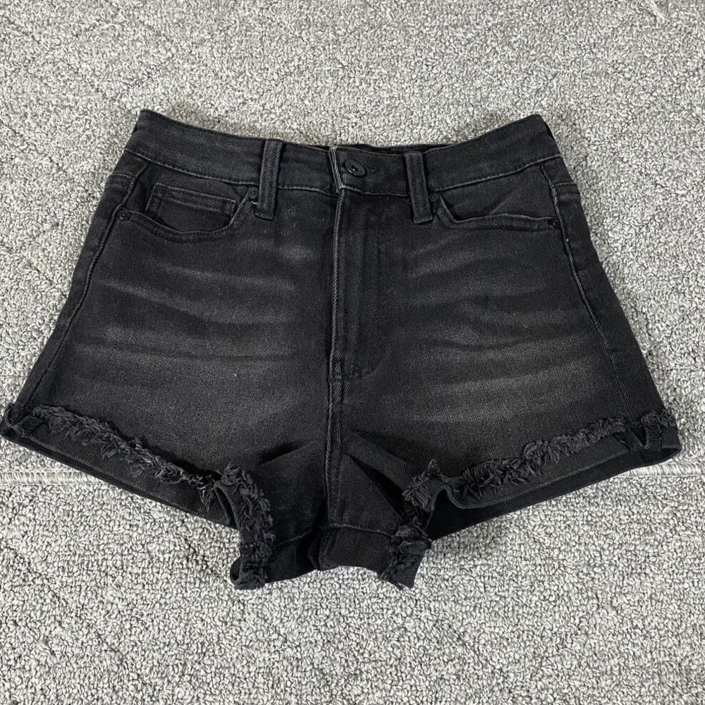 Kendall+Kylie black Denim Shorts